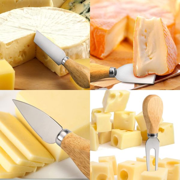 4 Cheese Knives Set 3