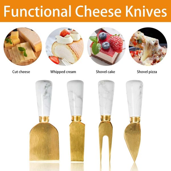 Cheese Spreader Knife Set 4pcs 3