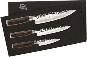 Shun Premier Kitchen Knife Starter Set, 3 Piece