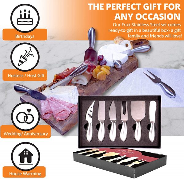 Stainless Steel Cheese Knife Set 3